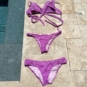 Victoria’s Secret bikini with two bottom options